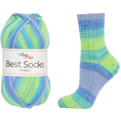 Best Socks - Vlna Hep - Ponožková příze 4 nitka Barva: 7410