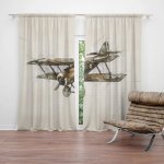 Sablio Závěs Historický dvouplošník Vintage: 2ks 140x250cm – Hledejceny.cz