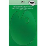 AMI Malířská paleta plastová Průhledná 23x30 cm – Zboží Dáma