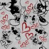 Nánožníky ke kočárkům Angelic Inspiration Nepadací deka s podložkou Disney love