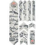 ochranné polepy AMS Extra RedBull Hardline Dark / Grey – Zboží Mobilmania