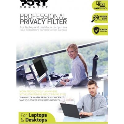 Port Connect Privacy Filter 2D - 27'', 16/9, černý RP0256 – Zboží Živě