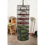 Sušicí síť Clever Grow Max černá se zipem 8 pater – Zboží Dáma