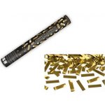 Konfety vystřelovací zlaté pásky 40cm – Sleviste.cz