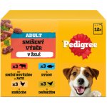 Pedigree Smíšený výběr v želé 12 x 100 g – Zboží Mobilmania