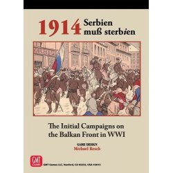 GMT Games 1914 Serbien Muss Sterbien