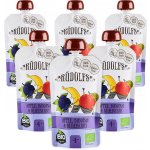 Rudolfs BIO kapsička jablko banán borůvky 6 x 110 g – Sleviste.cz