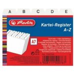 Herlitz registr A7 do kartotéky A-Z Bílý – Hledejceny.cz