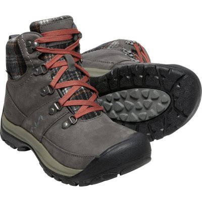 Keen Kaci III Winter Mid Wp W magnet/black plaid černá