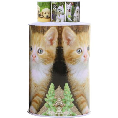 Pokladnička kovová pejsci a kočičky – Sleviste.cz