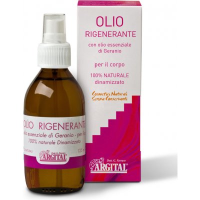 ARGITAL - Regenerační dynamizovaný olej s gerániem 125 ml – Sleviste.cz