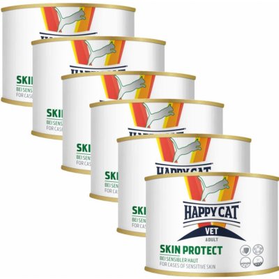 Happy Cat VET Skin Protect 6 x 200 g