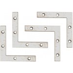 BGS technic Sada spojovacích plechů ve tvaru L 75 x 75 x 12 mm (BGS1080921) – Hledejceny.cz