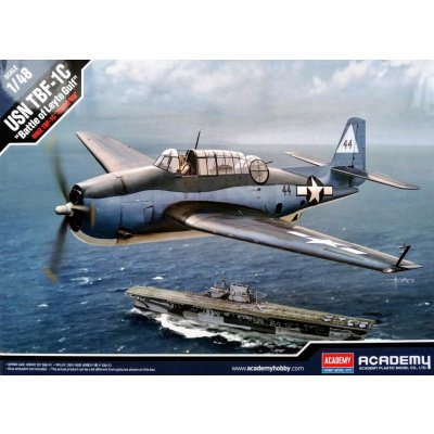 Academy USN TBF 1C Battle of Leyte Gulf 1:48