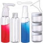 Orion Sada kosmetických lahviček na cesty plastová 851322 – Sleviste.cz