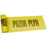 Anticor fólie výstražná žlutá POZOR PLYN 220 mm x 20 m – Sleviste.cz