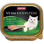 Vom Feinsten Classic Cat příchuť hovězí losos špenát 100 g – Hledejceny.cz