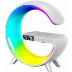 GGV 5093 Multifunkční RGB Chytrá LED noční lampa s 15 W QI nabíječkou a Bluetooth reproduktorem – Zboží Dáma