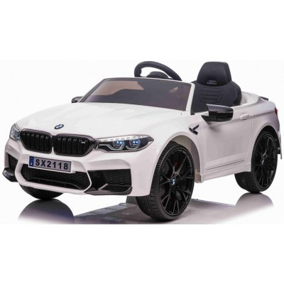 Mamido Elektrické autíčko BMW M5 Drift bílé 24V – Zboží Mobilmania