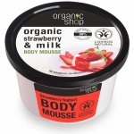 Organic Shop tělová pěna Jahodový jogurt 250 ml – Zboží Dáma