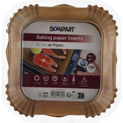ScanPart Pečicí papír 16x16cm 100ks SCA2910070004 – Hledejceny.cz