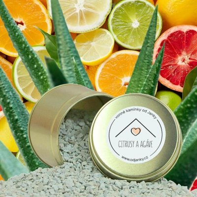 Od Janky vonné kamínky Citrusy a agáve 240 g v plechové dóze – Hledejceny.cz