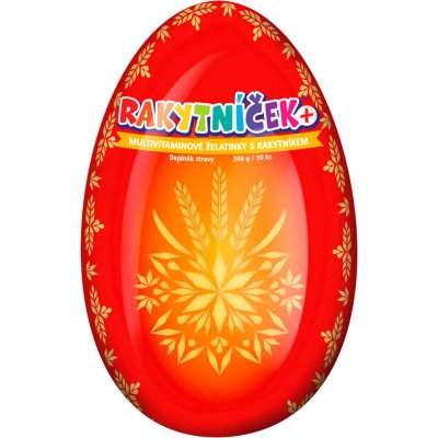 RAKYTNÍČEK+ želatinky 50 ks červené vejce 2026 – Zbozi.Blesk.cz