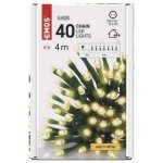 Emos D4AW01 40 LED řetěz 4 m venkovní i vnitřní teplá bílá časovač – Zboží Dáma