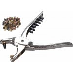 EXTOL CRAFT kleště děrovací-drukovací sada se 100ks oček, ∅2,5-5mm, 10260 – Zbozi.Blesk.cz