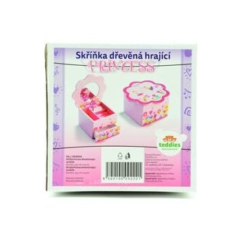 Teddies Hrající Skříňka Princess