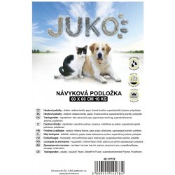 Juko Návyková podložka 60 x 60 cm sada 10 ks