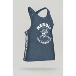 Washed muscle back stringer Golden Age 791 blue – Zboží Dáma