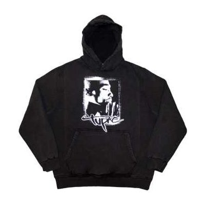 Tupac Unisex Pullover Hoodie: Spray Photo wash Collection – Sleviste.cz