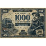 Bezvadary.cz | Dárková bankovka pro kamioňáka k narozeninámA3 42x30cm db17 – Hledejceny.cz