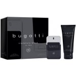 Bugatti Signature Black EDT 100 ml + sprchový gel 200 ml dárková sada – Zboží Dáma