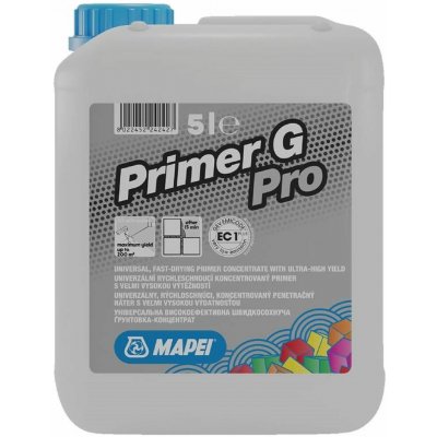 Nátěr penetrační Mapei Primer G Pro – 5 l – Sleviste.cz