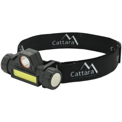Cattara LED čelovka 120lm nabíjecí 13126