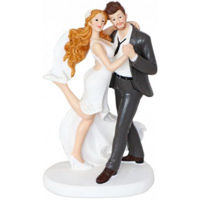 Paris Dekorace Svatební figurka tančící pár – Zboží Mobilmania