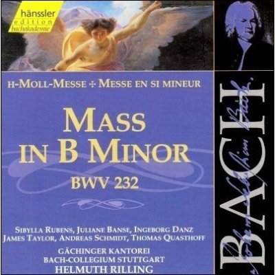 Johann Sebastian Bach - Bach - Mass in B minor, BWV 232 /Rilling CD – Zboží Mobilmania