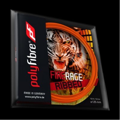 Polyfibre Fire Rage Ribbed 1,25mm, 12m – Zboží Mobilmania
