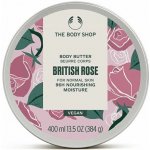 The Body Shop British Rose rozjasňující tělové máslo pro normální až suchou pokožku 200 ml – Zbozi.Blesk.cz