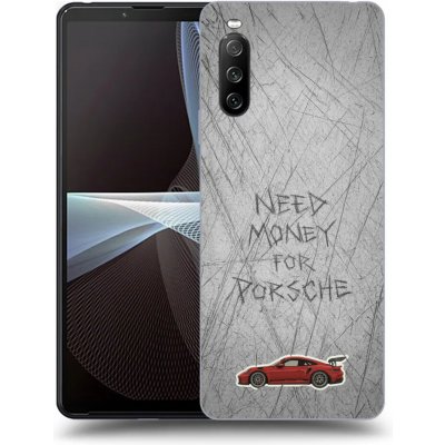 Picasee silikonový černý obal pro Sony Xperia 10 III - Garage Scratch – Zboží Živě