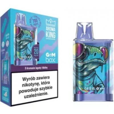 Aroma King Gem Box Blue Razz 20 mg 700 potáhnutí – Zboží Dáma
