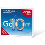 O2 Předplacená karta Go 10 GB - SMALLPGO.0X10G51 – Sleviste.cz