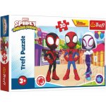 Trefl Dobrodružství Spideyho a přátel 27x20cm 30 dílků – Hledejceny.cz