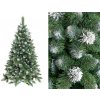 TopKing Vánoční stromeček s šiškami 160 cm borovice diamantová