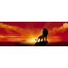 Komar 1-418 Obrazová fototapeta The Lion King rozměry 202 x 73 cm