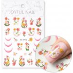 Joyful Nail Nálepky na nechty French Flowers JO-2715 – Hledejceny.cz