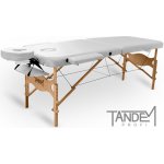 Tandem Skládací masážní stůl Profi W2D bílá 195 x 70 cm 5,5 kg – Zboží Dáma