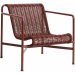 HAY Zahradní křeslo Palissade Cord Lounge Chair Low, Iron Red – Hledejceny.cz
